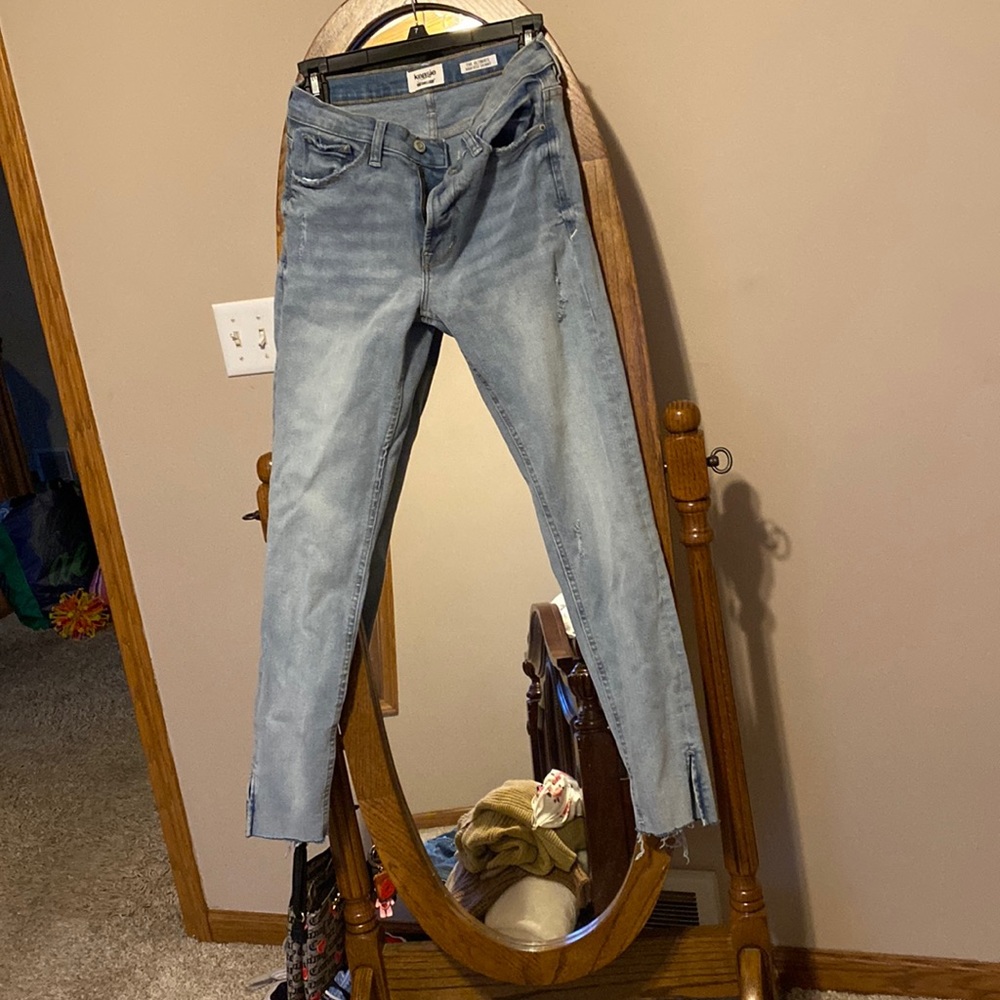 High rise jeans skinny
